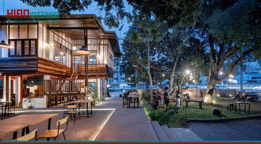 Báo Giá Quán Cafe Khung Thép