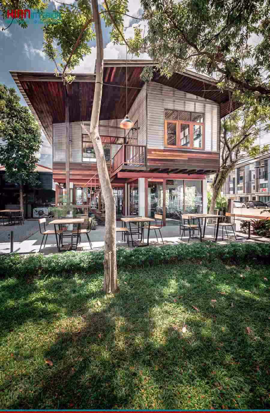 Báo Giá Quán Cafe Khung Thép