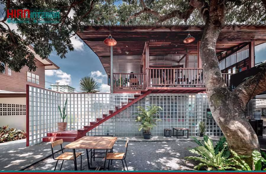 Báo Giá Quán Cafe Khung Thép