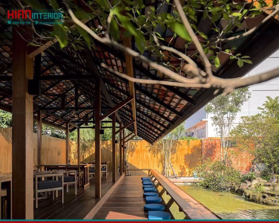 Quán Cafe Khung Thép Đẹp