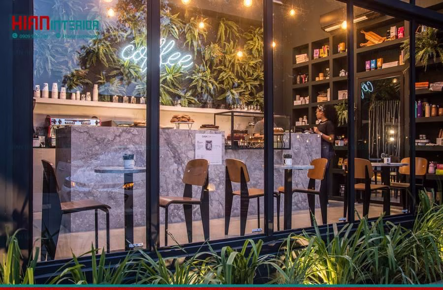 Quán Cafe Khung Thép View Đẹp