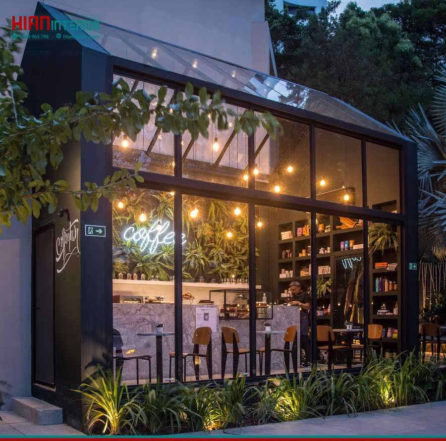 Quán Cafe Khung Thép View Đẹp