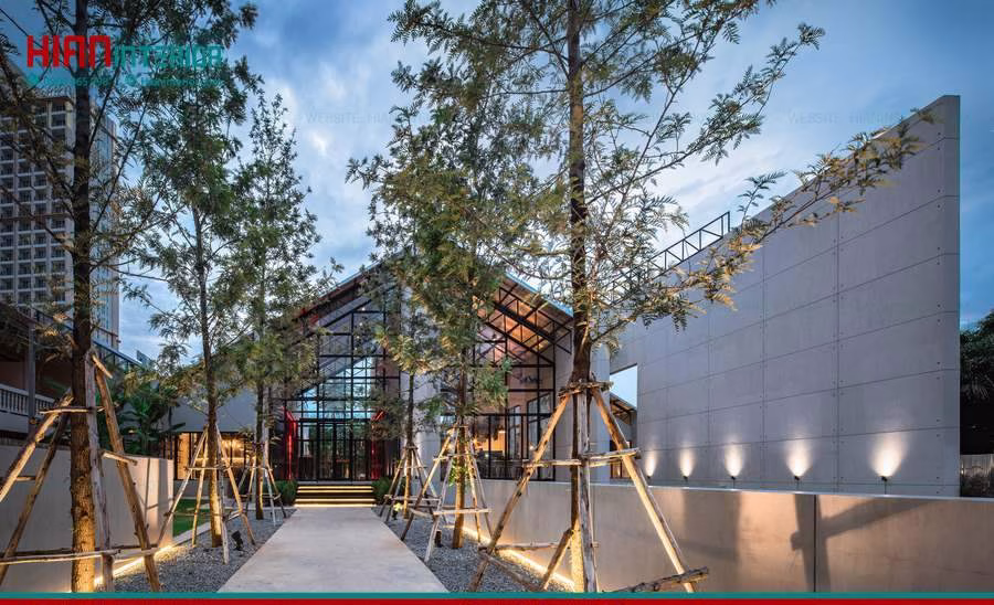Quán Cafe Khung Thép 40M2