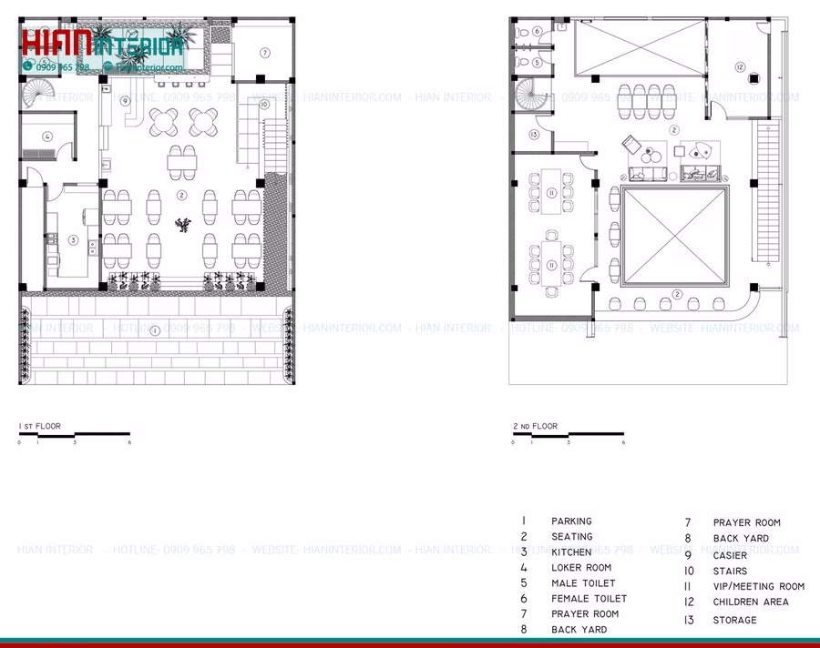 Quán Cafe Khung Thép 60M2