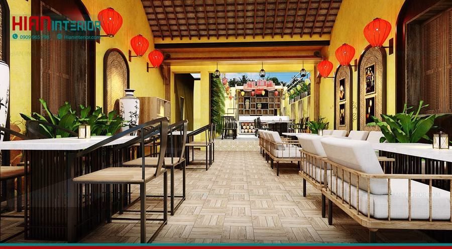 Quán Cafe Khung Thép Diện Tích Nhỏ
