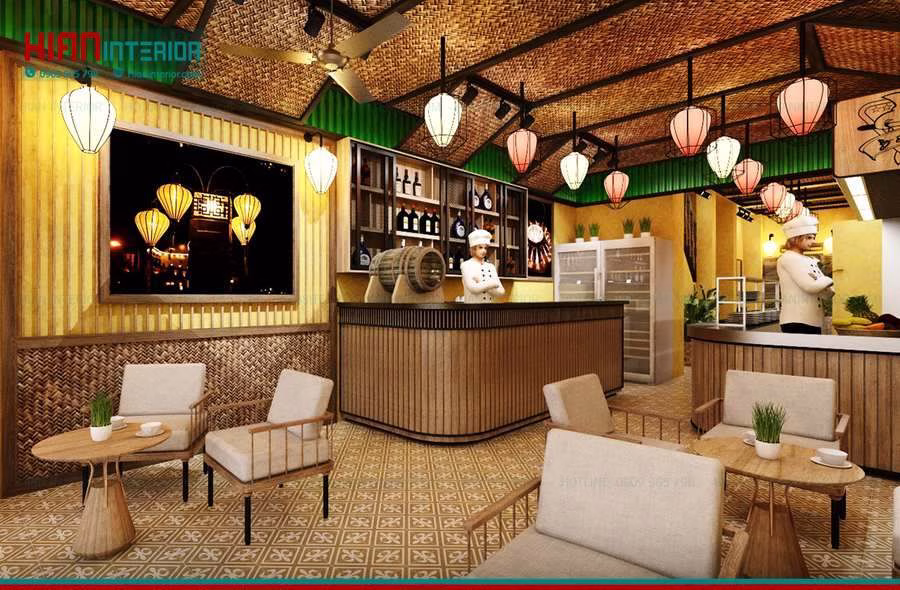 Quán Cafe Khung Thép Diện Tích Nhỏ