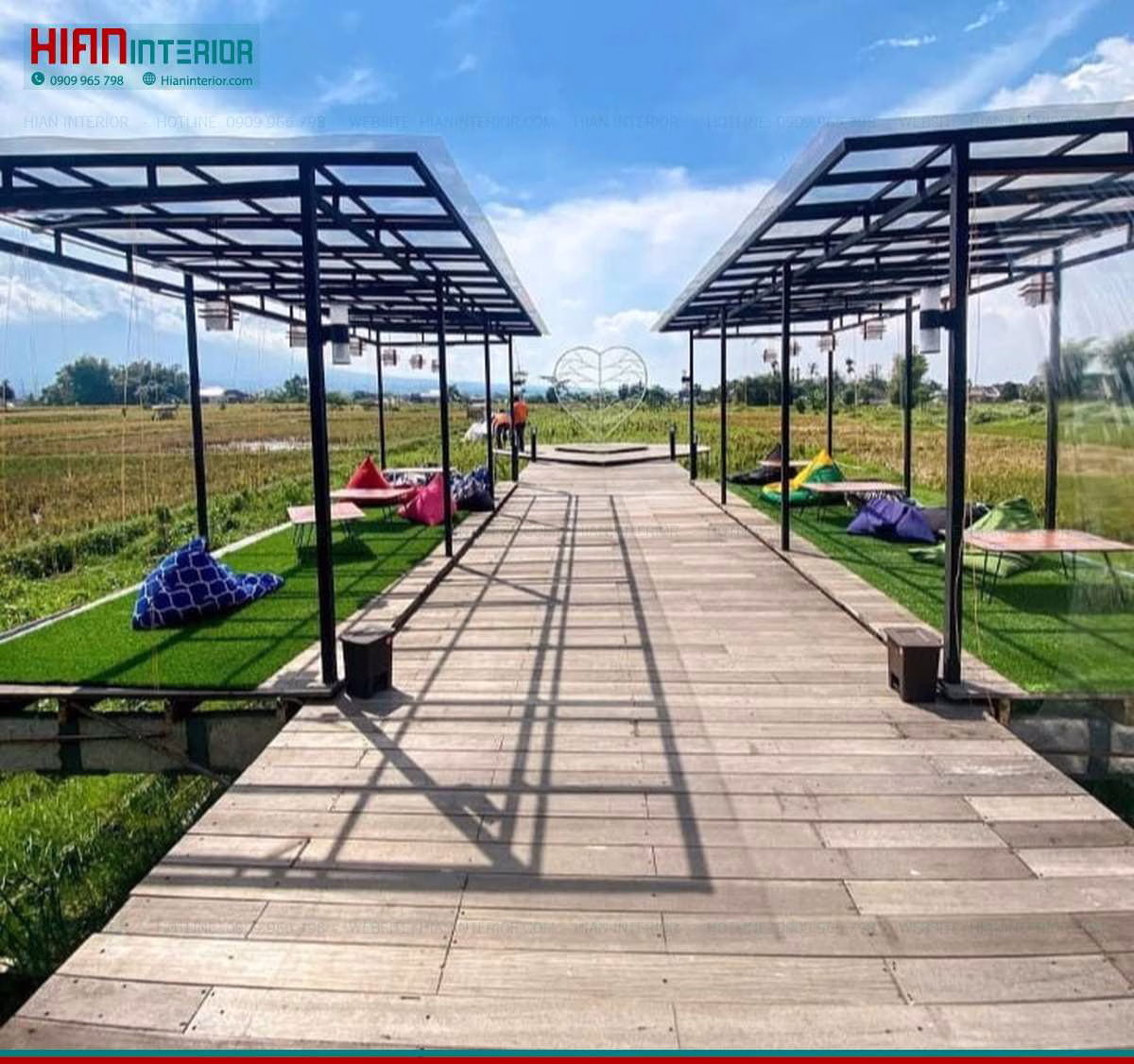 Quán cafe sân vườn 300m2