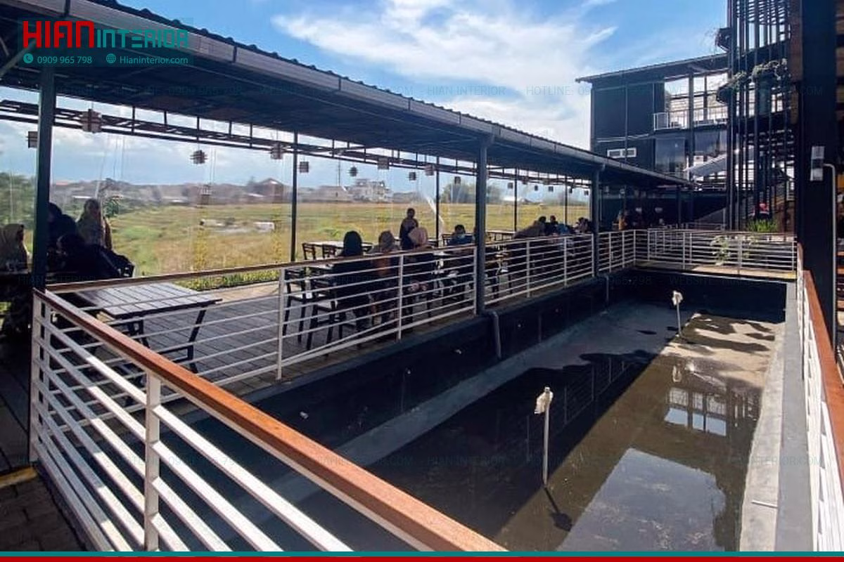 Quán cafe sân vườn 300m2