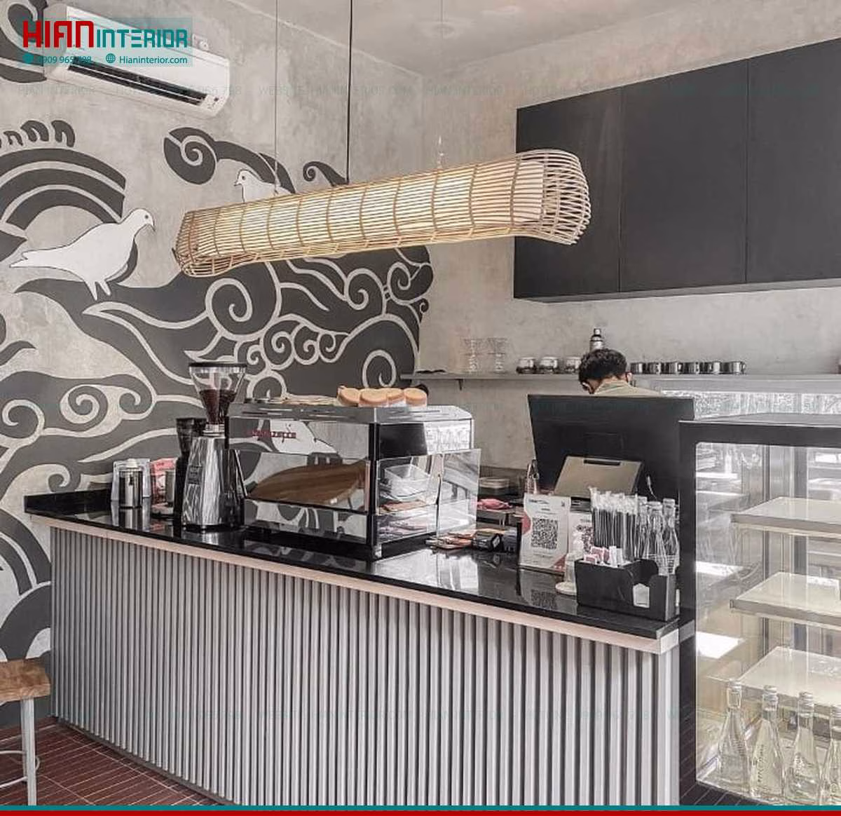 Thiết kế cafe sân vườn