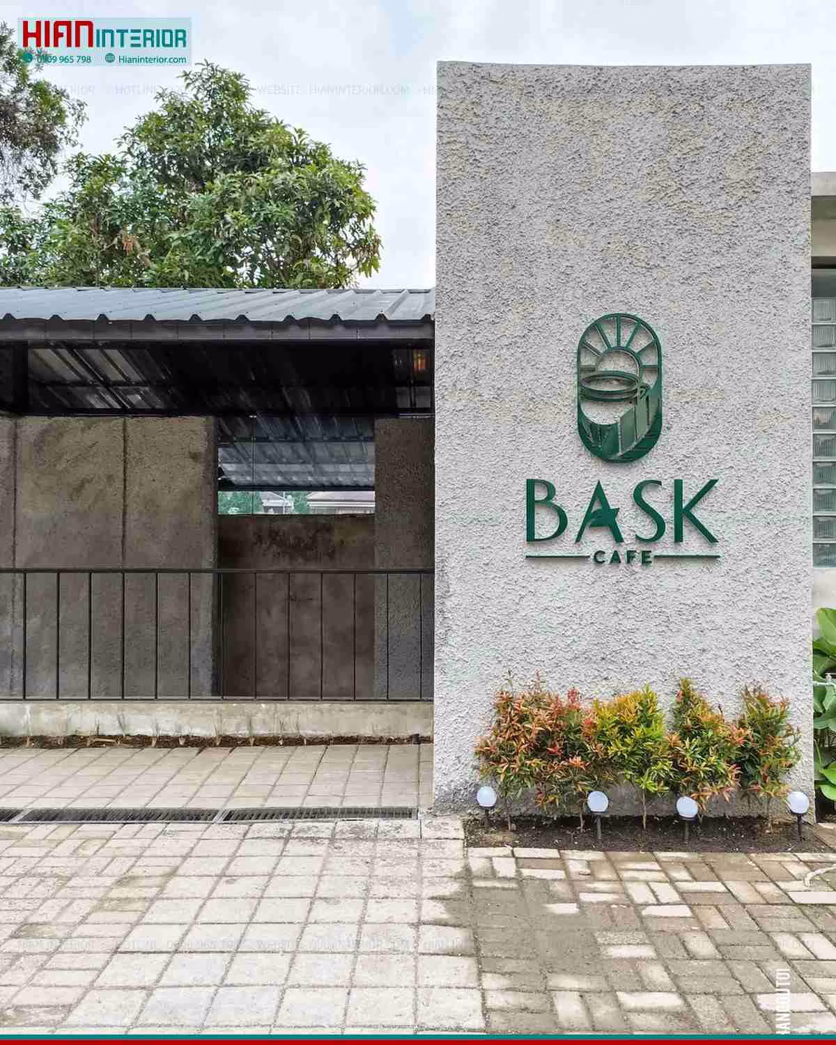 Mặt Bằng Quán Cafe Sân Vườn