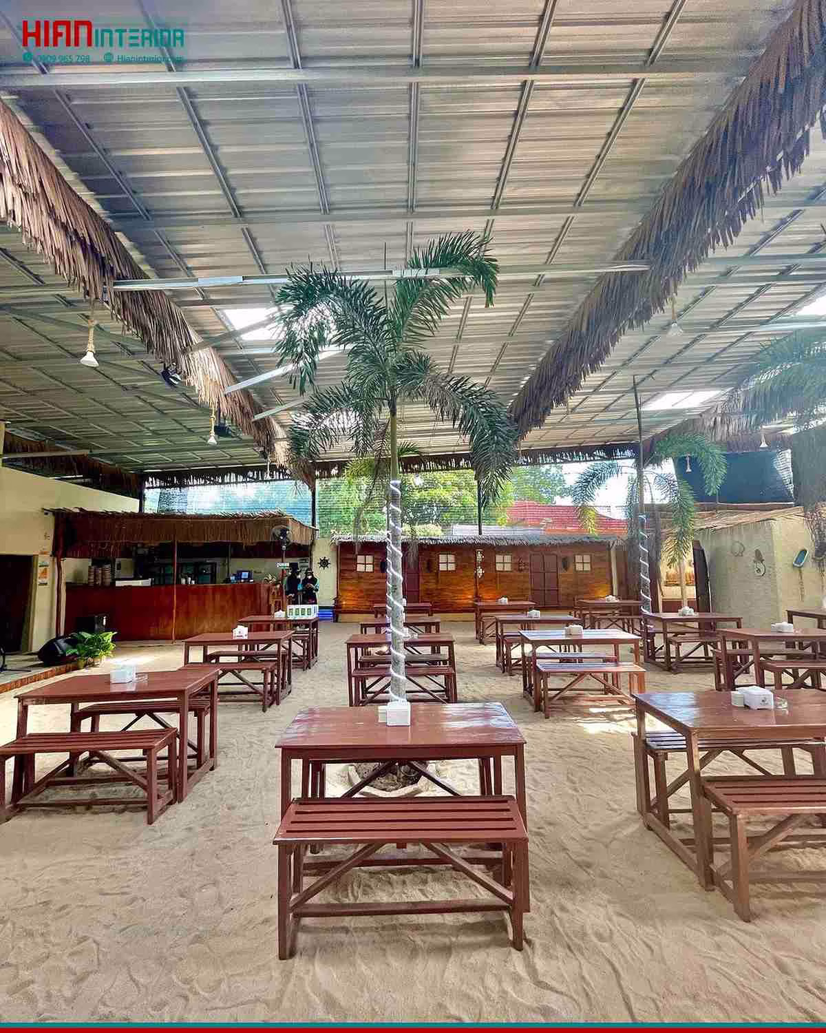 Setup Quán Cafe Sân Vườn
