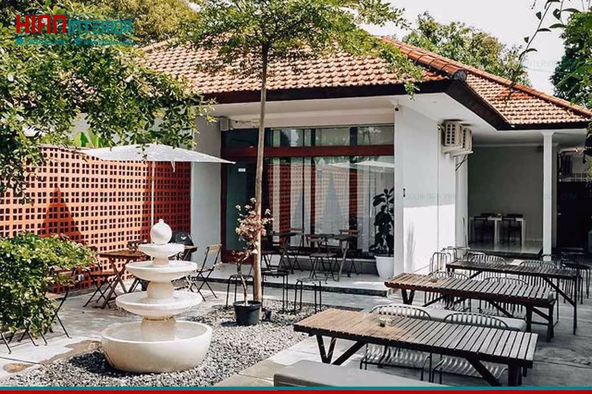 Thiết Kế Quán Cà Phê Sân Vườn