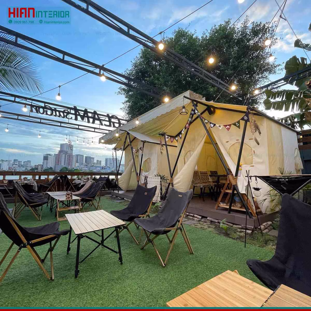 Chi Phí Thiết Kế Cafe Sân Vườn