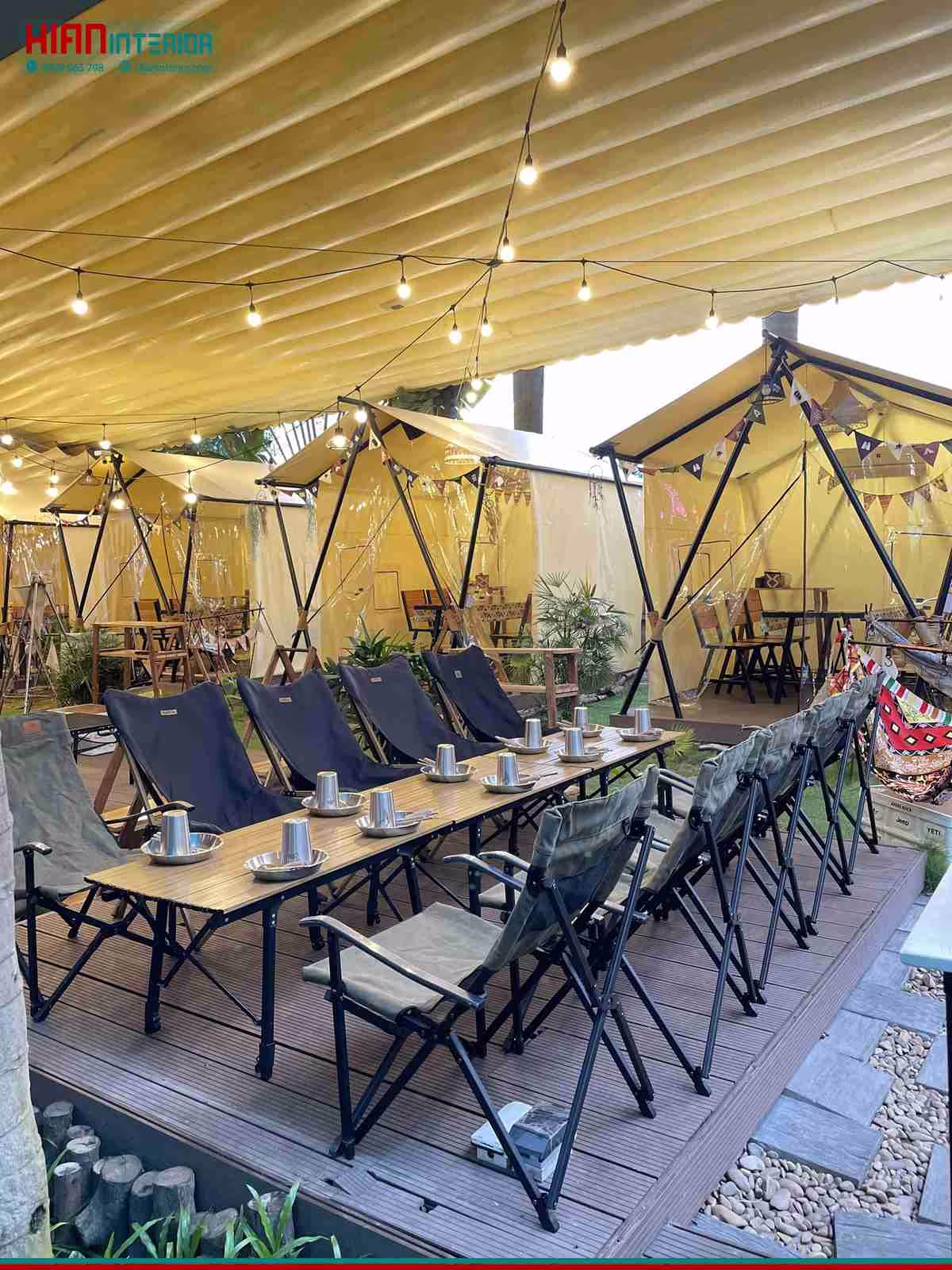 Chi Phí Thiết Kế Cafe Sân Vườn
