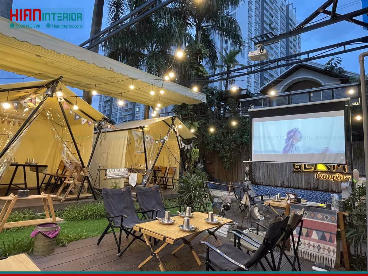 Chi Phí Thiết Kế Cafe Sân Vườn