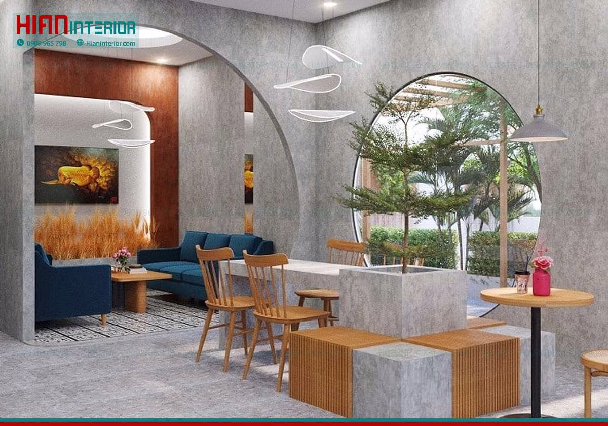 Thiết Kế Cafe Sân Vườn Đẹp
