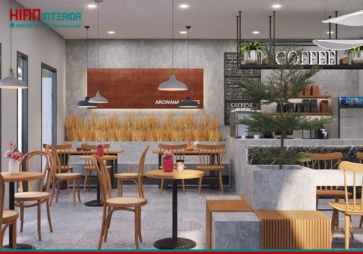 Thiết Kế Cafe Sân Vườn Đẹp