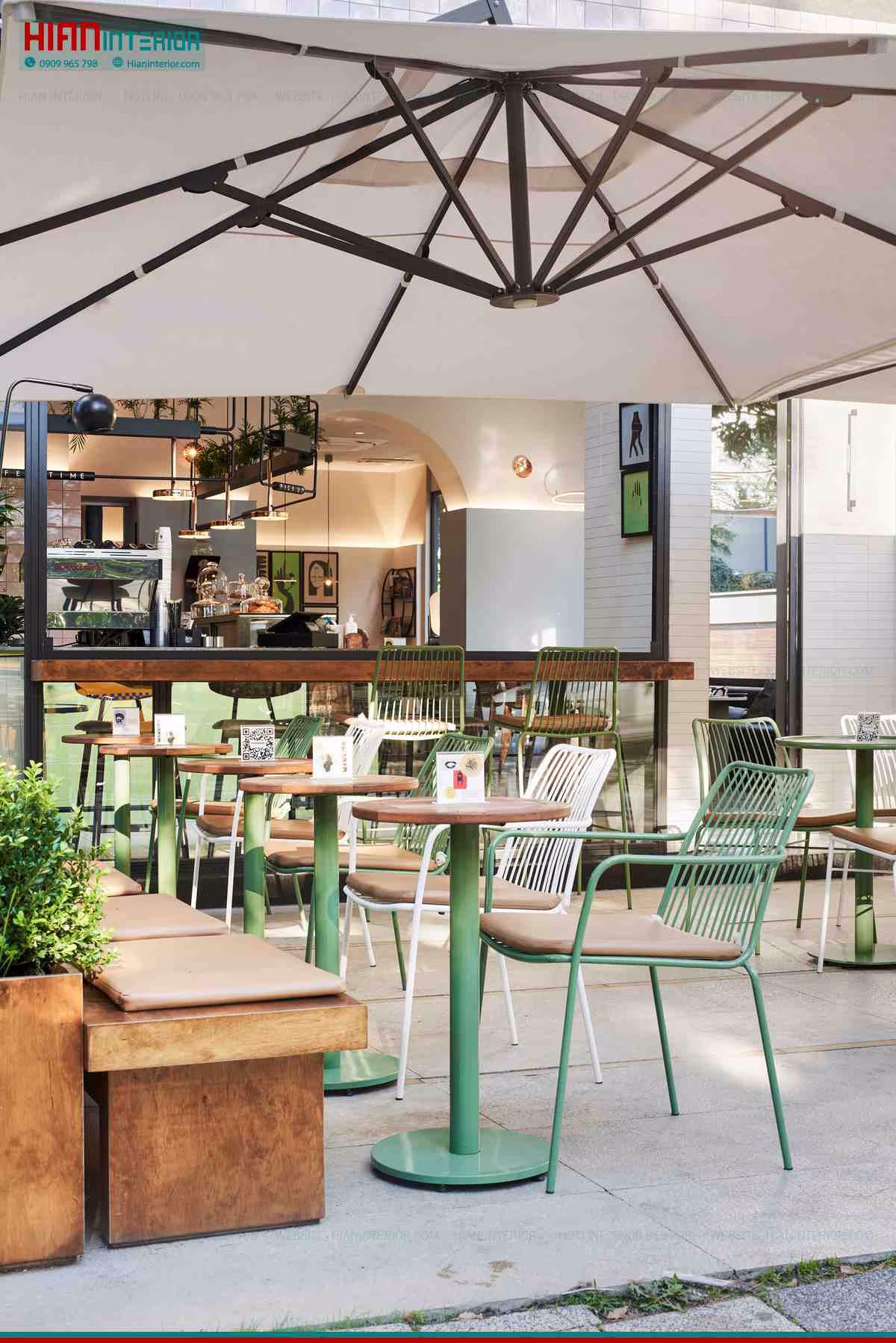Quán Cafe Sân Vườn Nhỏ Đẹp