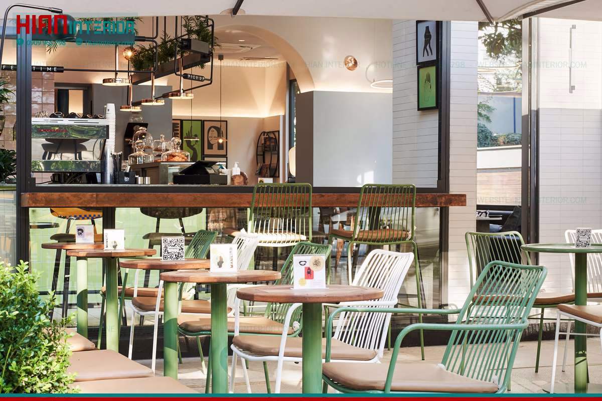Quán Cafe Sân Vườn Nhỏ Đẹp
