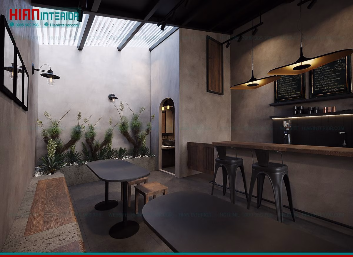 Chi Phí Thiết Kế Cafe Sân Vườn