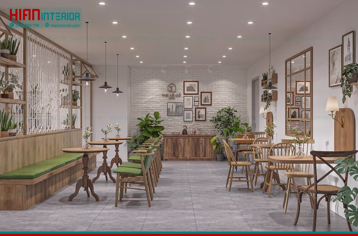 Quán Cafe Sân Vườn 300M2