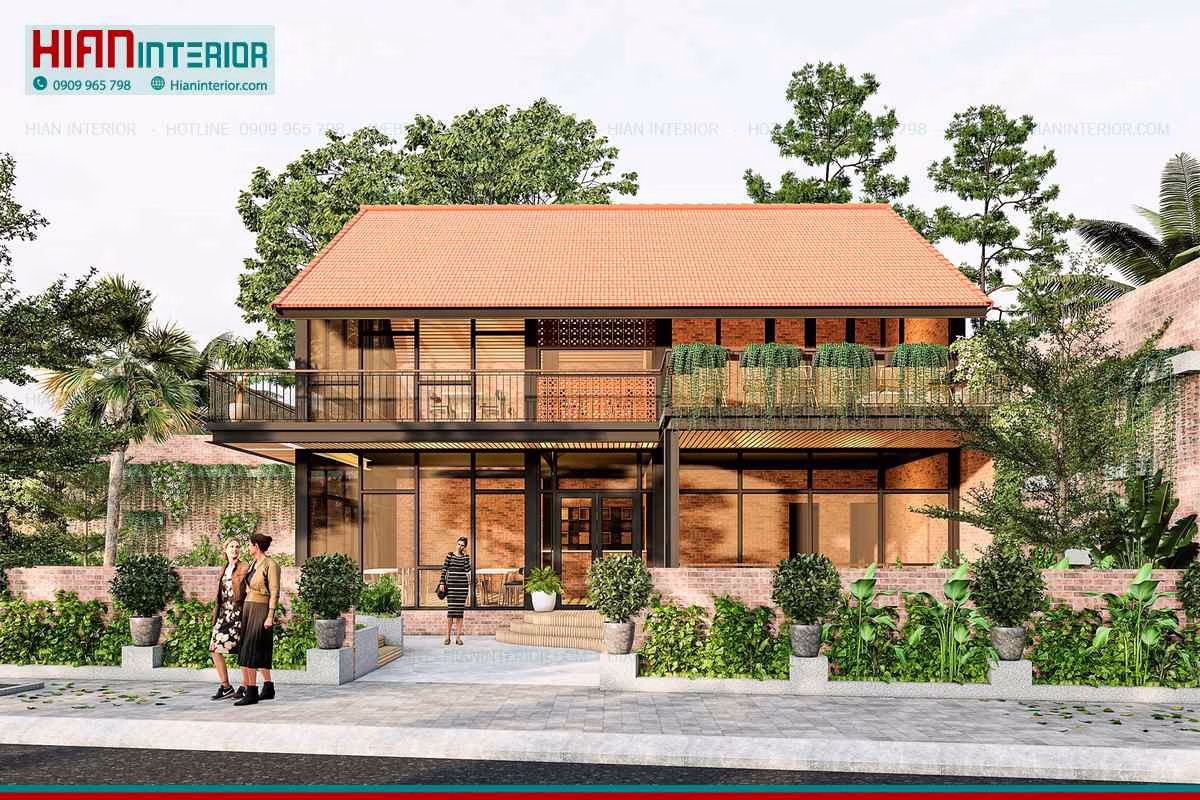 Thiết Kế Quán Cà Phê Sân Vườn