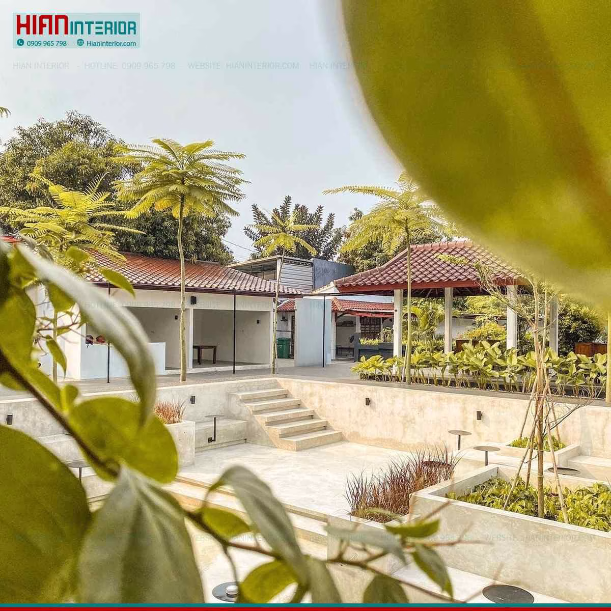 Thiết Kế Cafe Vườn