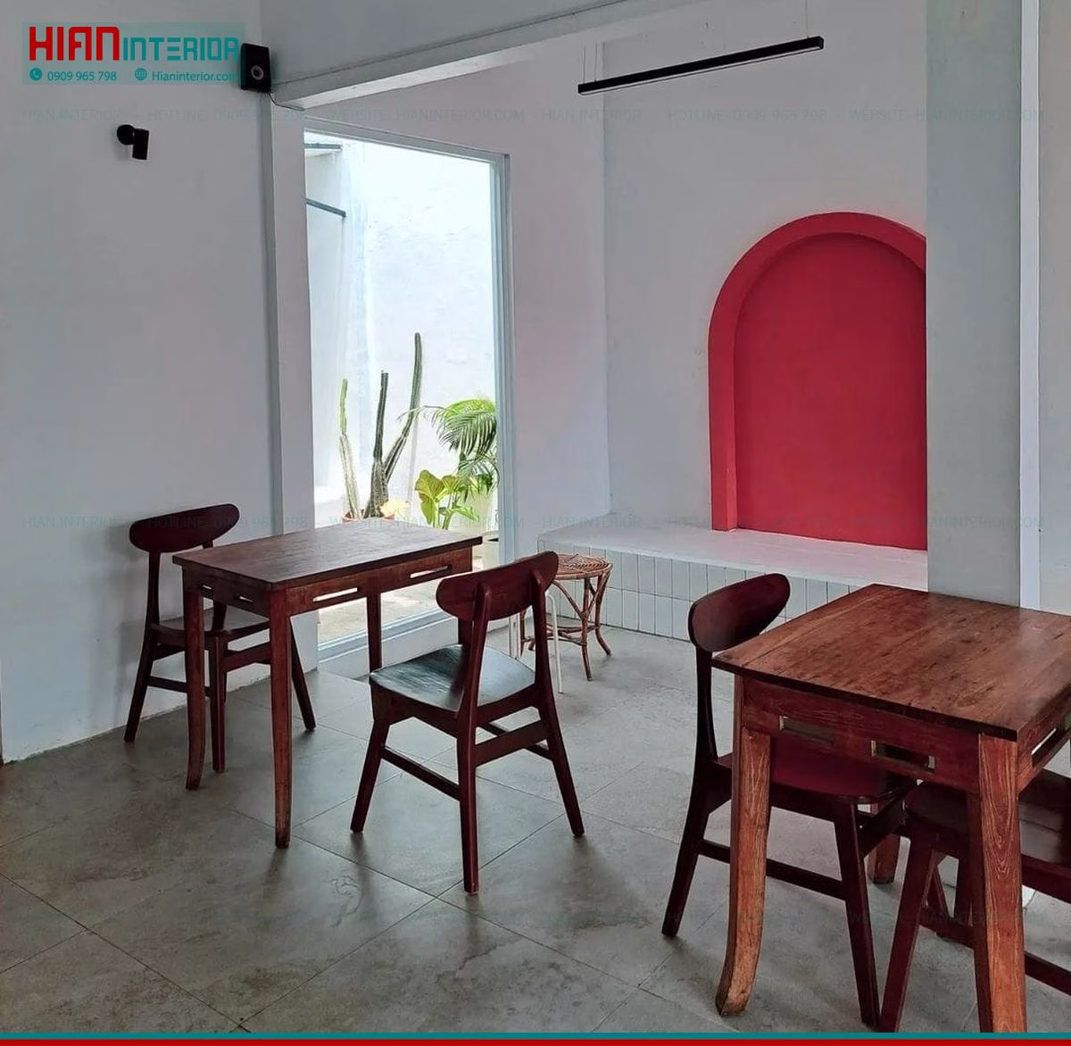 Thiết Kế Cà Phê Sân Vườn Nhỏ