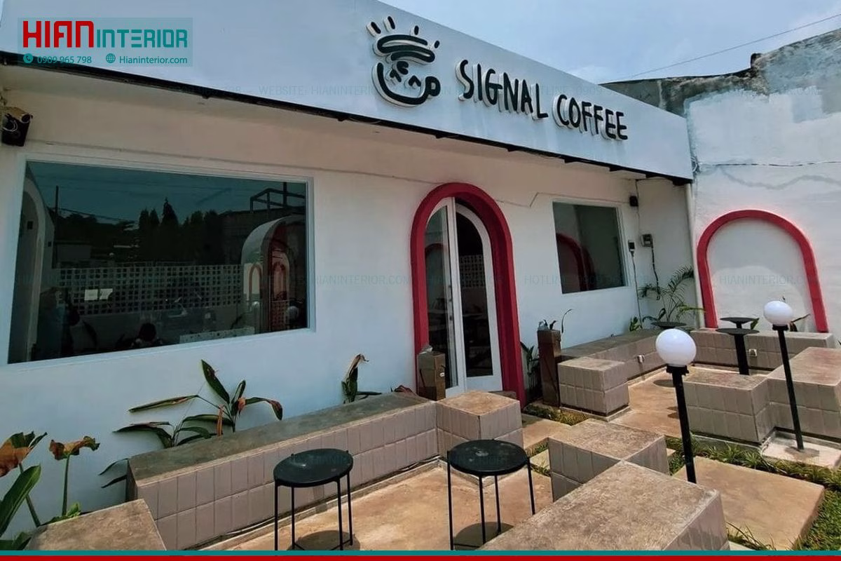 Thiết Kế Cà Phê Sân Vườn Nhỏ