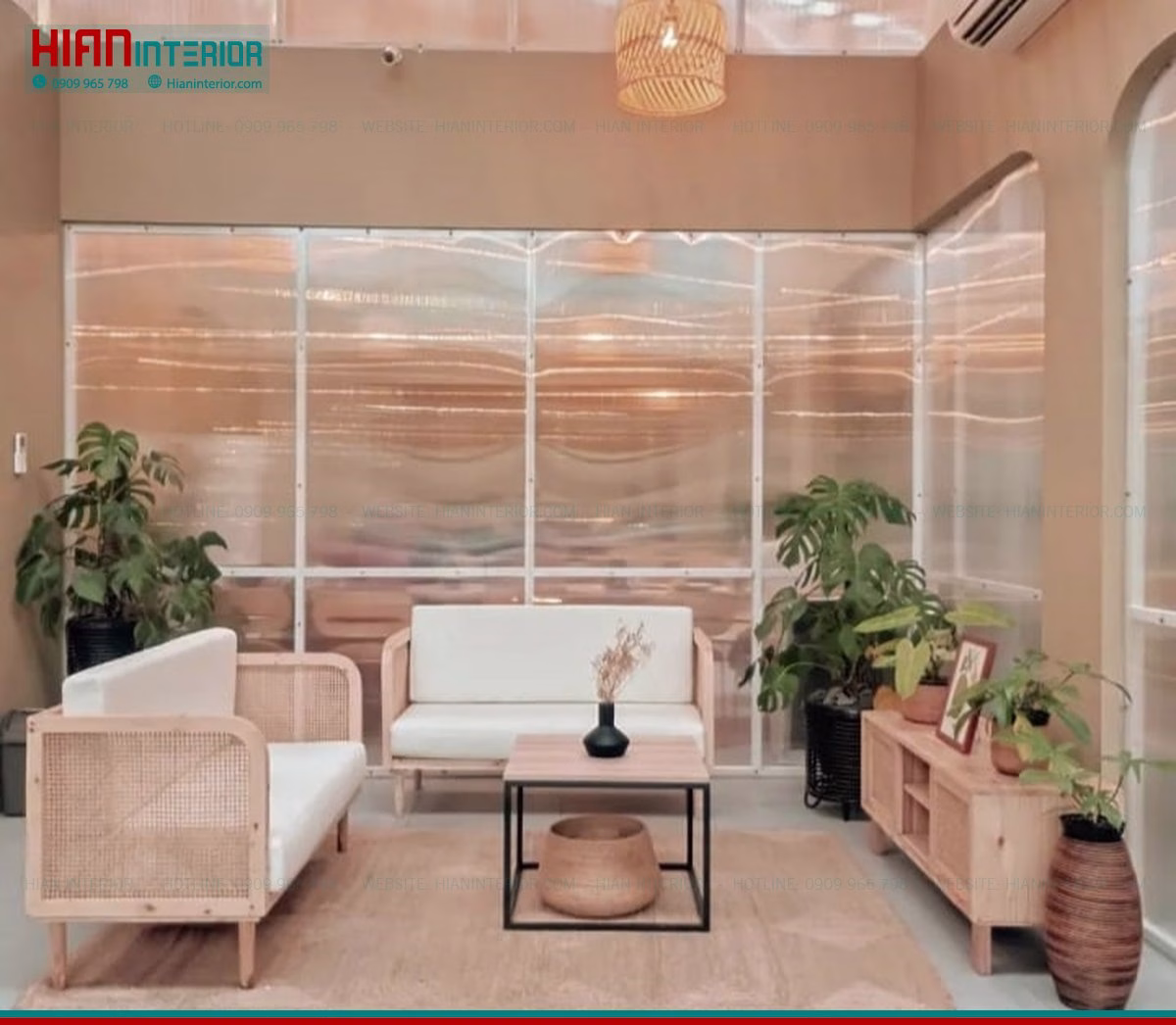 Thiết Kế Quán Cafe Sân Vườn Đơn Giản