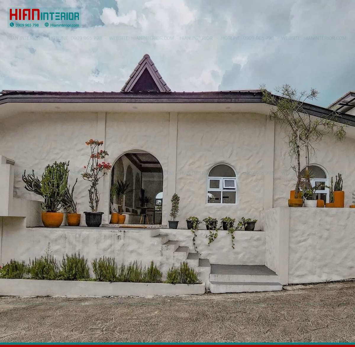Thiết Kế Quán Cafe Sân Vườn Đẹp