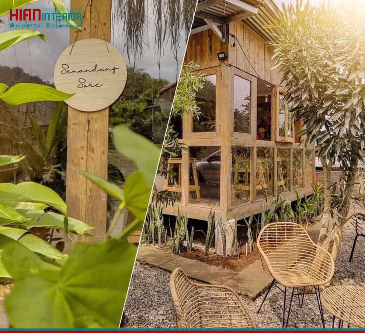 Thiết Kế Cafe Sân Vườn Đẹp
