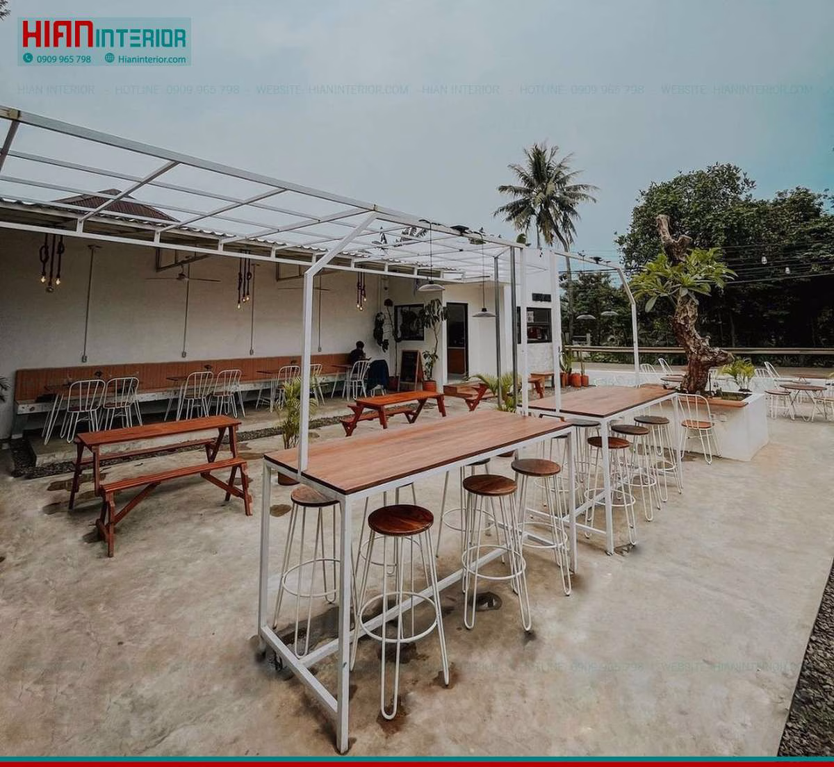Thiết Kế Cafe Vườn Đẹp