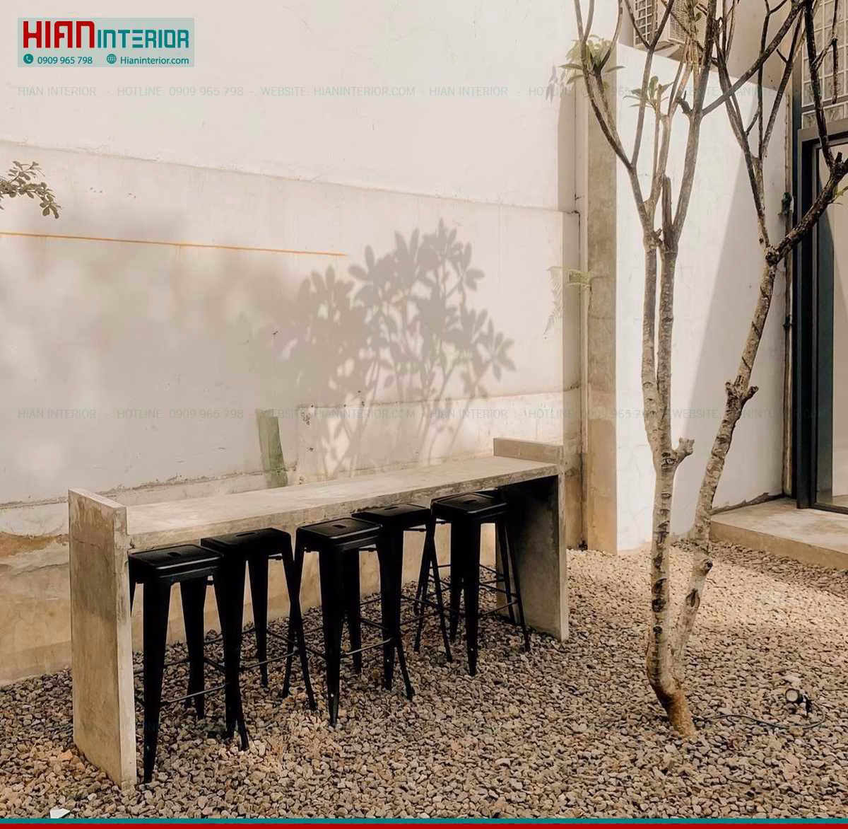 Thiết Kế Quán Nhậu Sân Vườn Đẹp