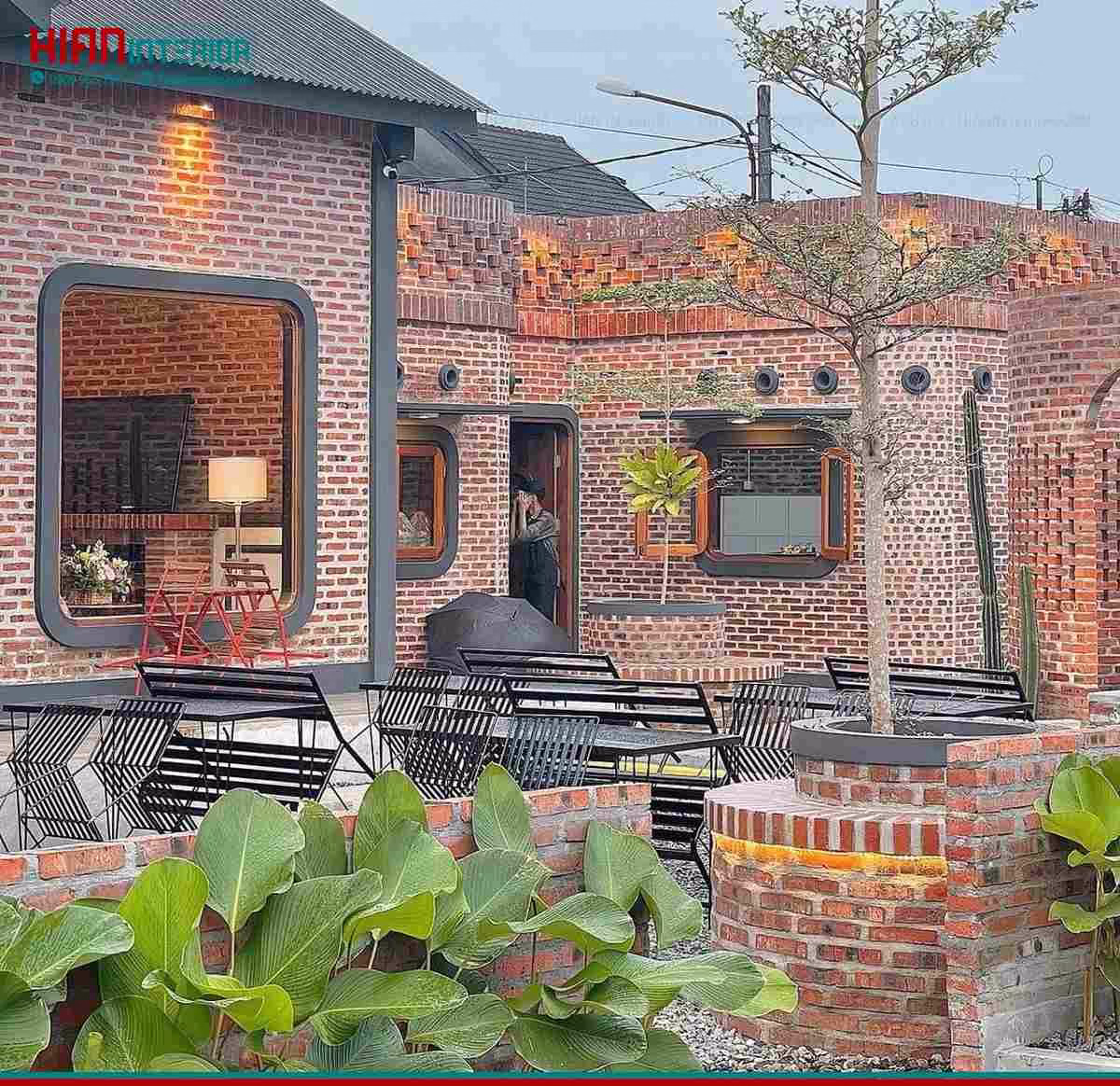 Bản Vẽ Thiết Kế Quán Cà Phê Sân Vườn