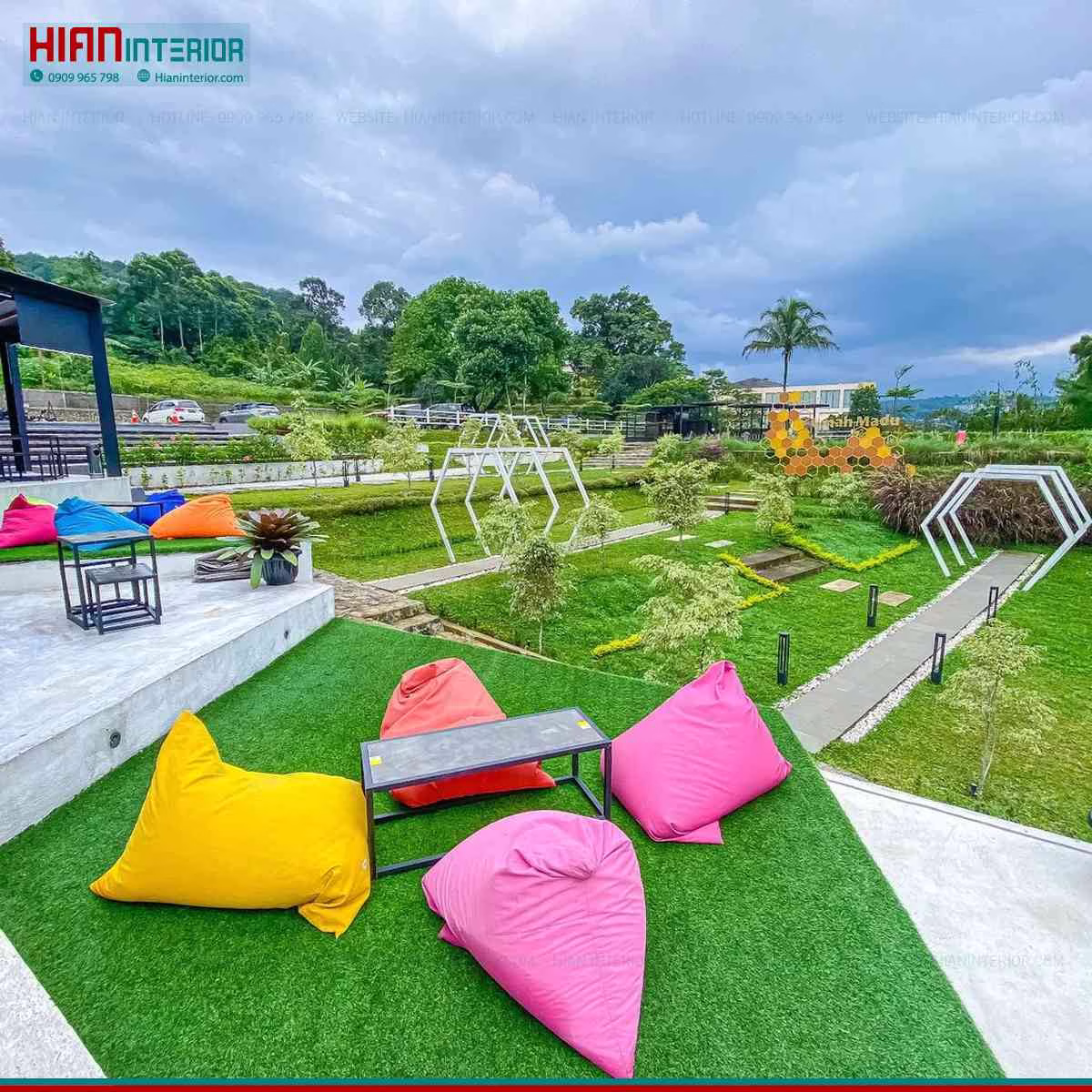 Bản Vẽ Quán Cafe Sân Vườn