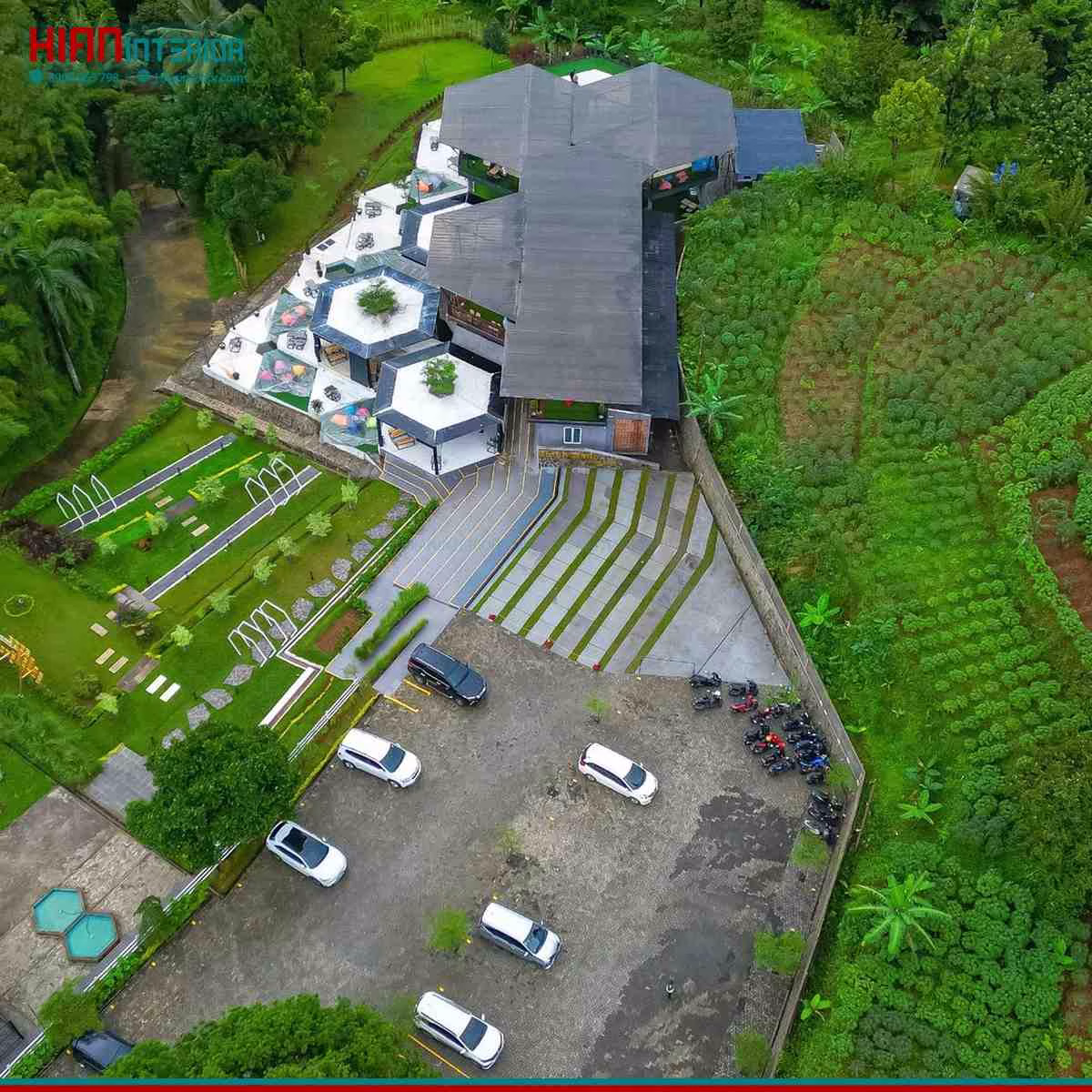 Bản Vẽ Quán Cafe Sân Vườn