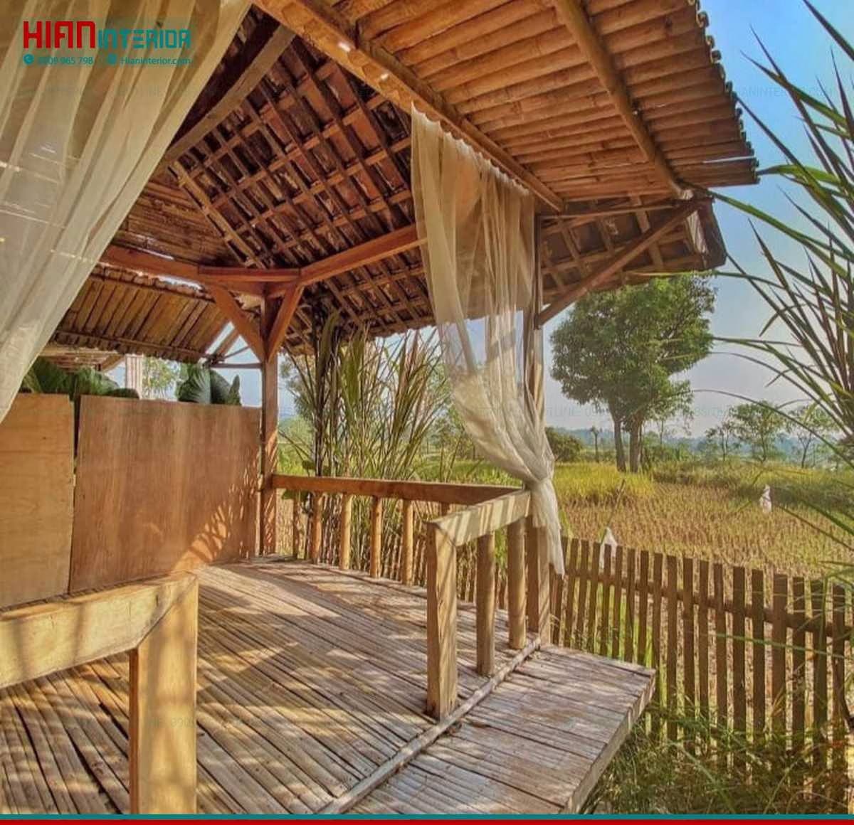 Quán Cafe Sân Vườn Đơn Giản
