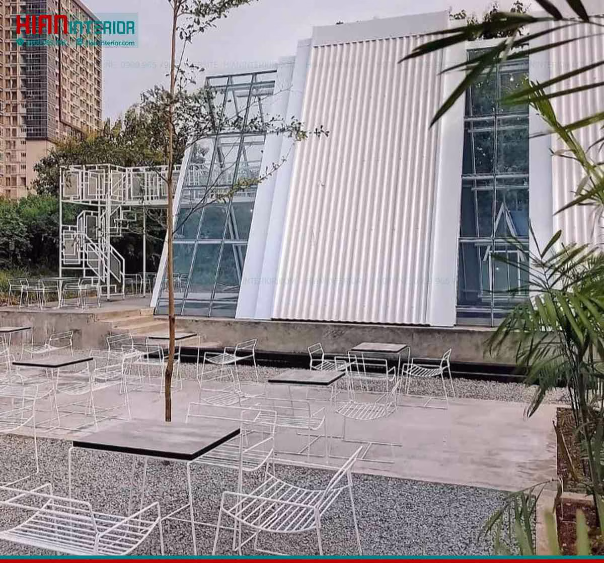 Chi Phí Thiết Kế Cafe Sân Vườn