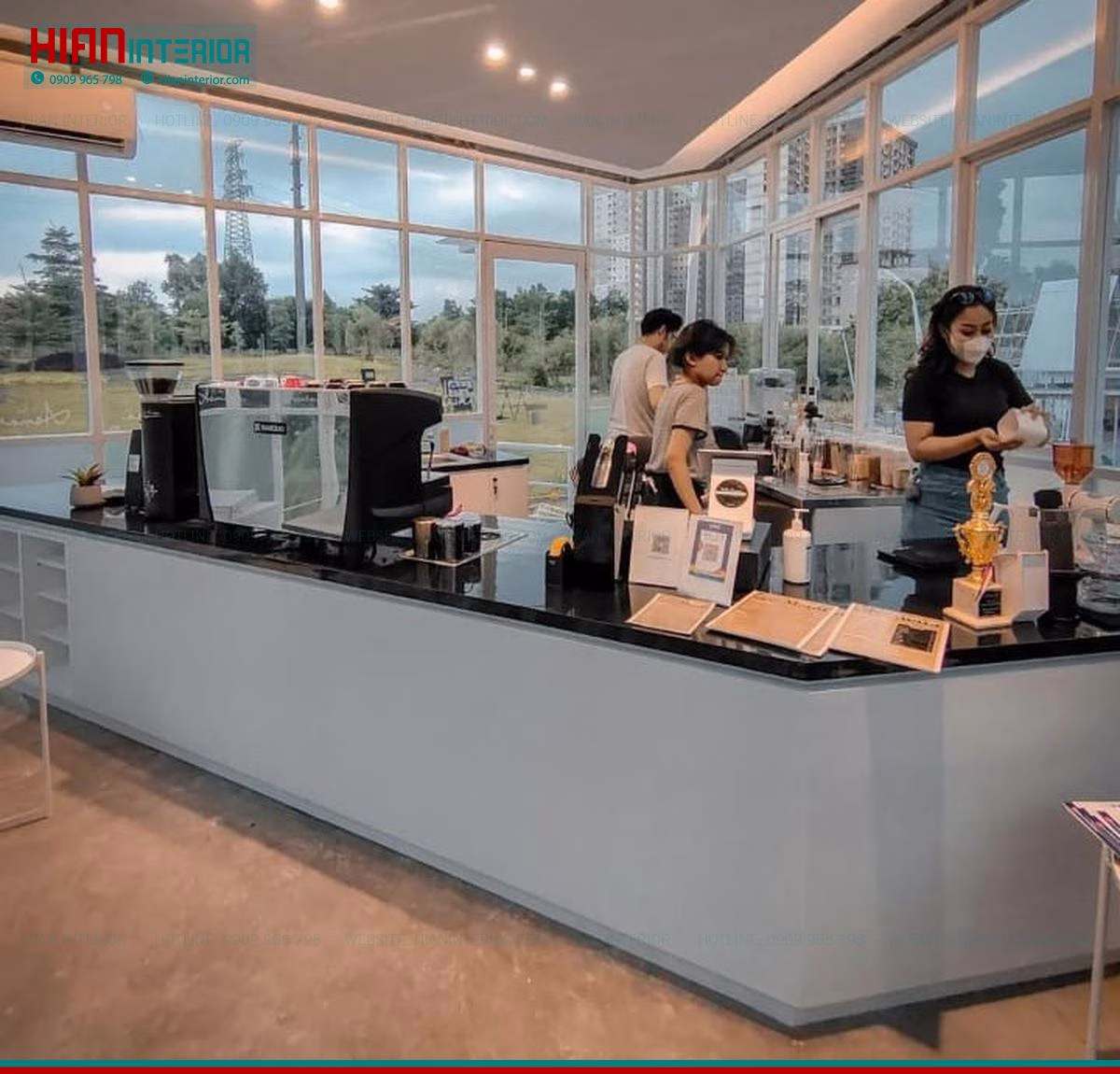 Chi Phí Thiết Kế Cafe Sân Vườn