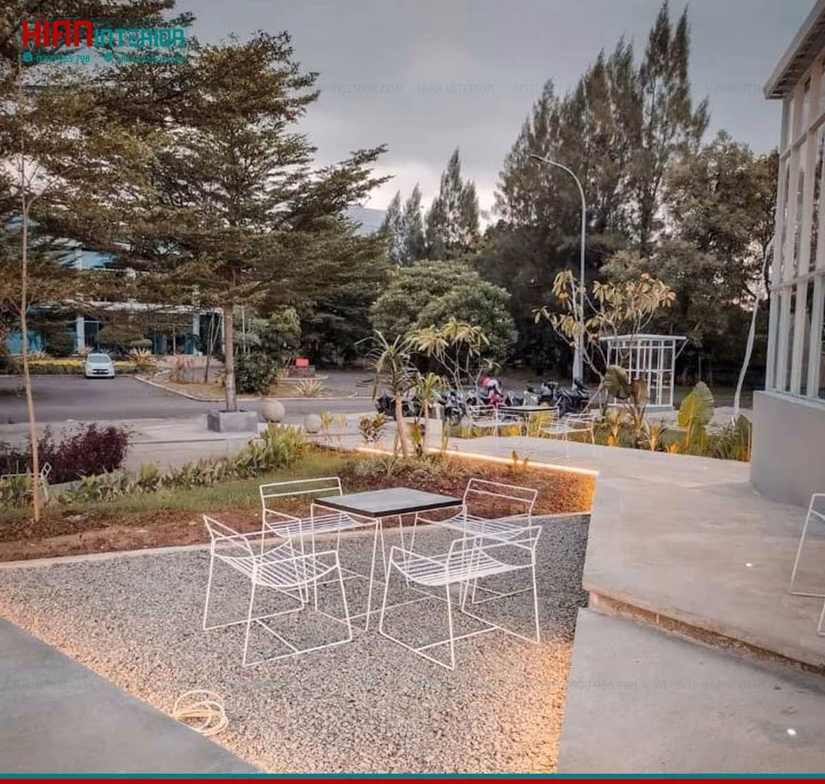 Chi Phí Thiết Kế Cafe Sân Vườn