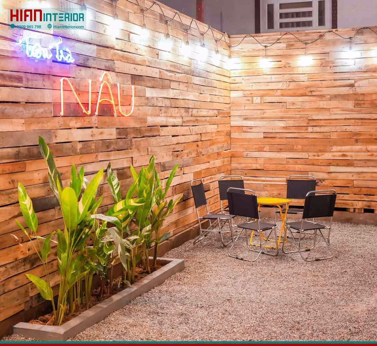 Thiết Kế Quán Cà Phê Sân Vườn