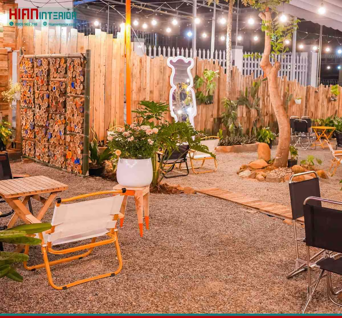 Thiết Kế Quán Cà Phê Sân Vườn
