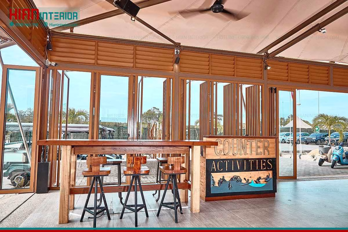 Thiết Kế Cafe Sân Vườn