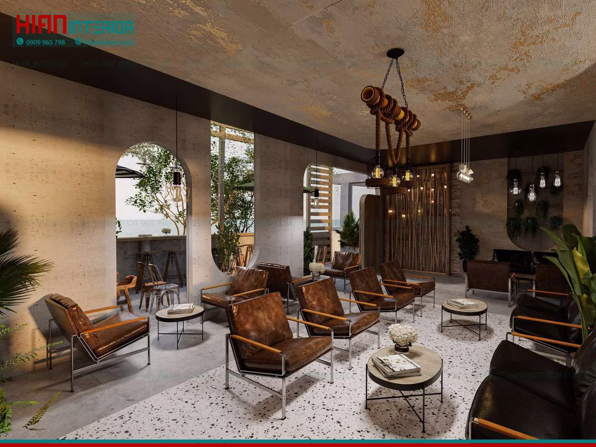 Thiết Kế Quán Cafe Sân Vườn Đẹp