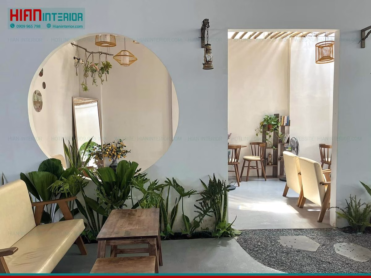 Thiết Kế Quán Cà Phê Sân Vườn Đẹp
