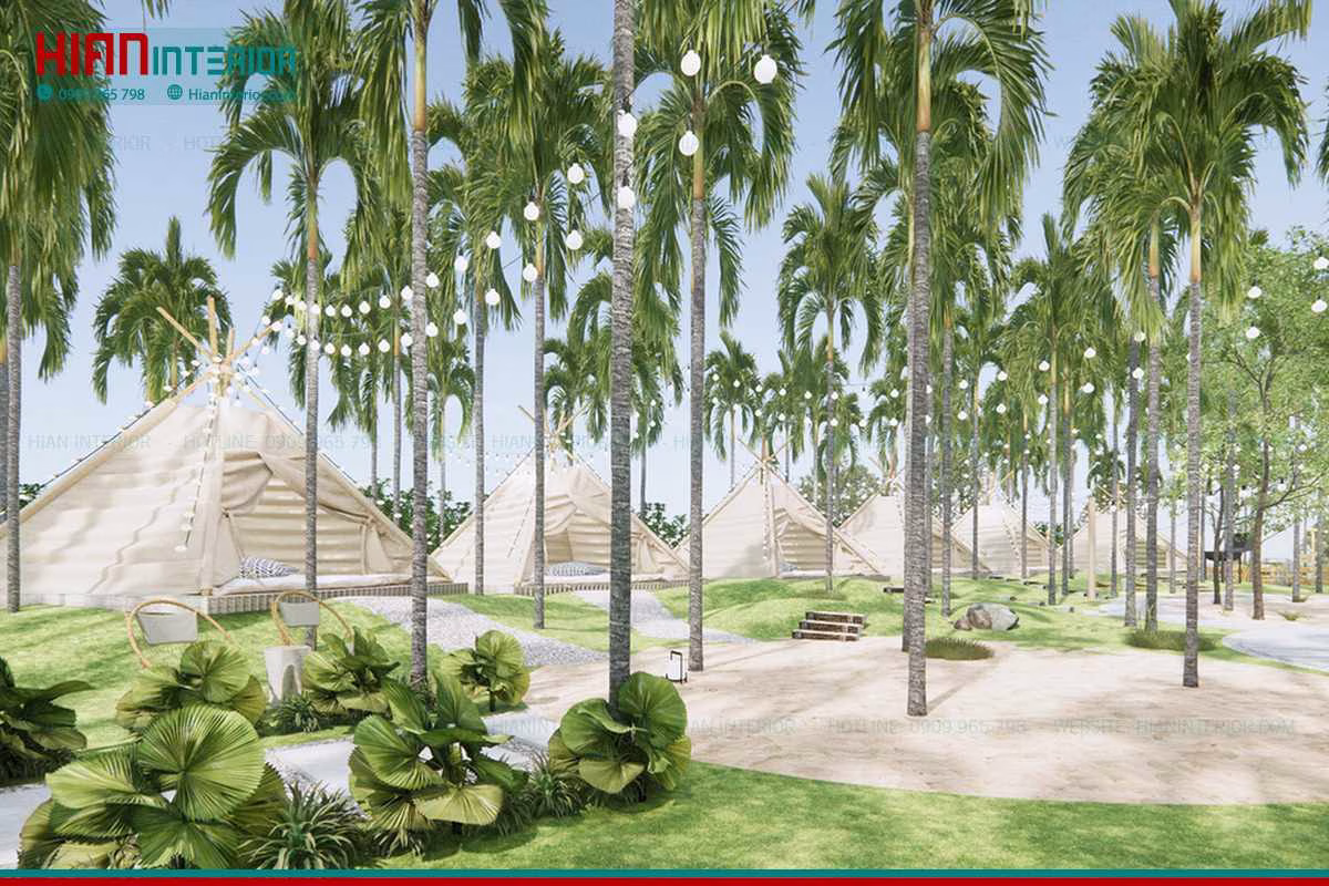 Thiết Kế Quán Cà Phê Sân Vườn