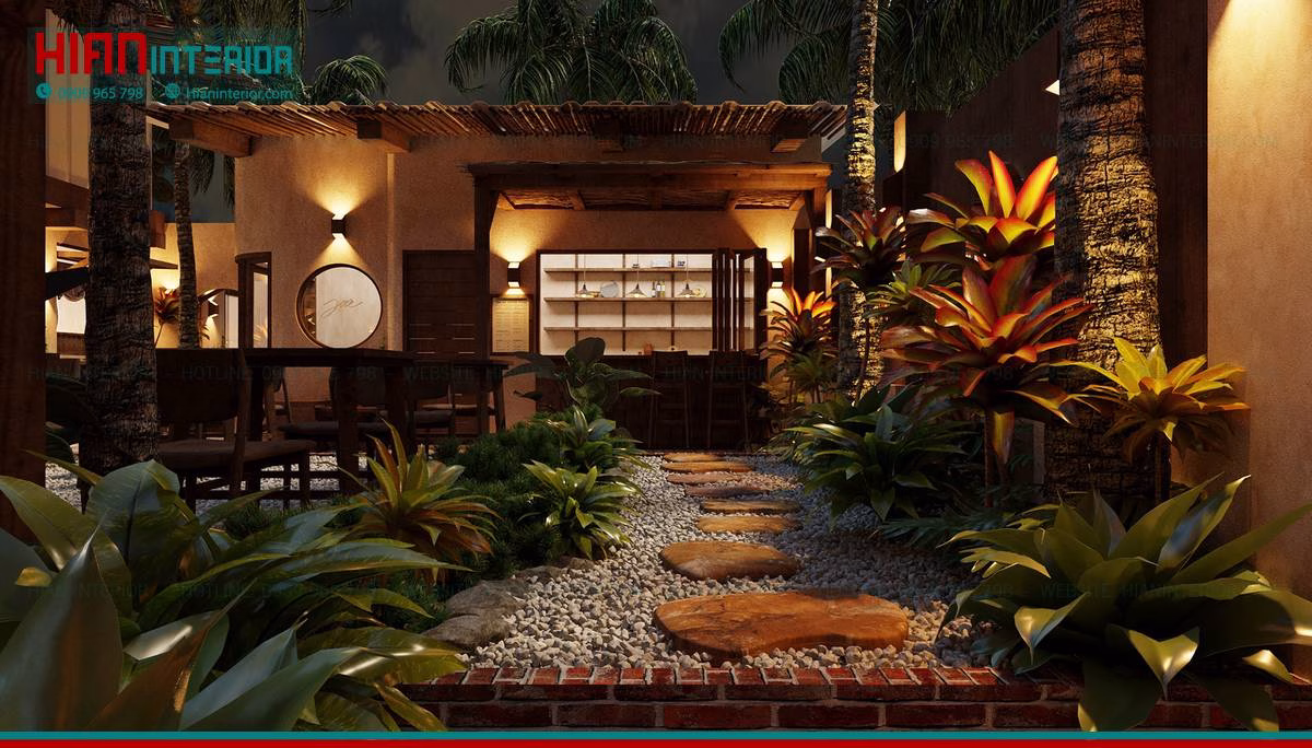 Thiết Kế Cà Phê Sân Vườn Đẹp