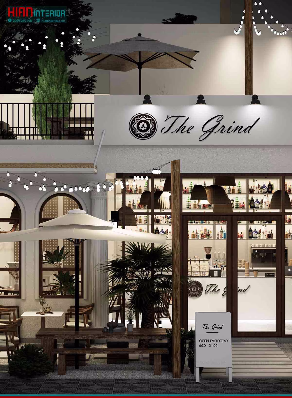 Thiết Kế Cafe Vườn Đẹp
