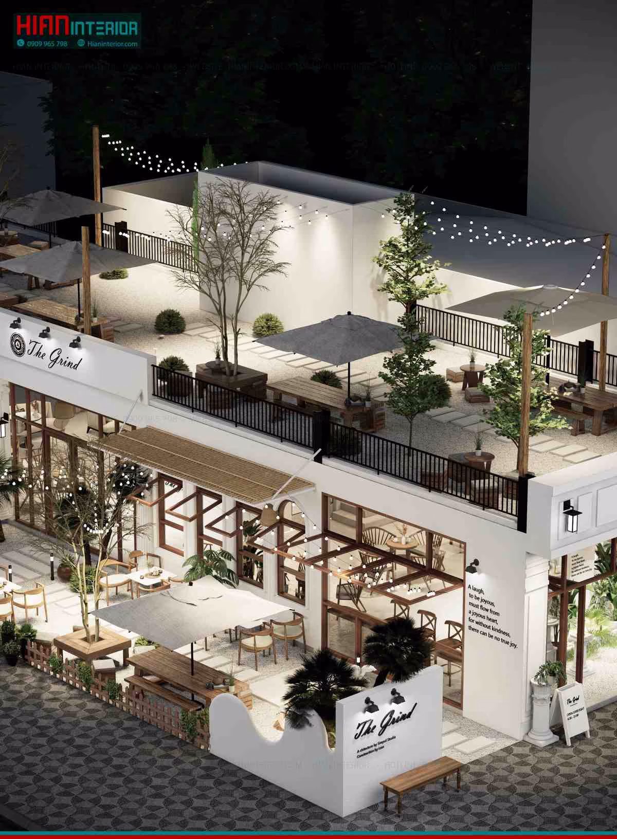 Thiết Kế Cafe Vườn Đẹp